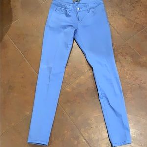 Blue skinny jean